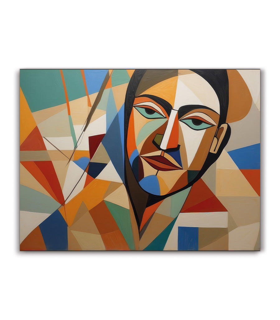 Tableau décoratif moderne cubiste