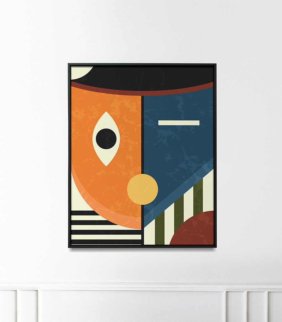 Tableau Décoratif Cubisme Pour Salon Moderne