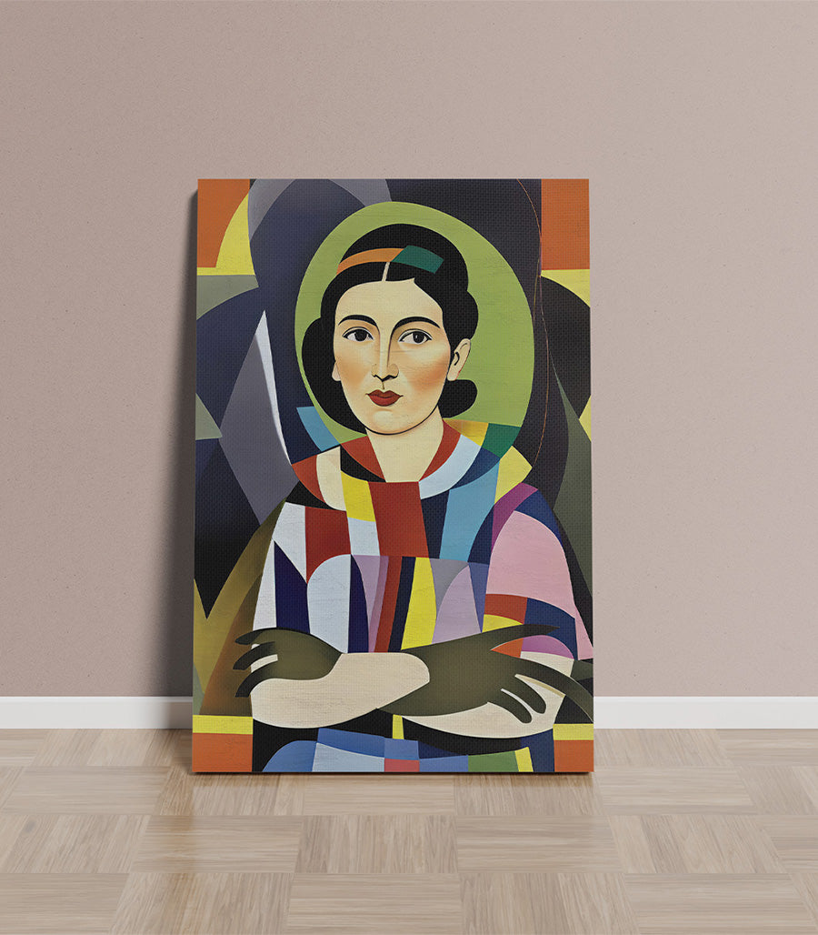 Tableau décoratif modernité en cubisme