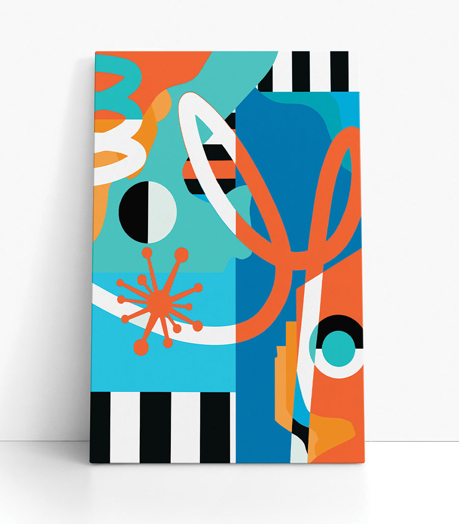 Tableau décoratif cubisme et luxe moderne