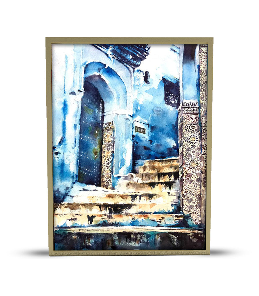 Tableau D'art Marocaine : Souffle de Meknès