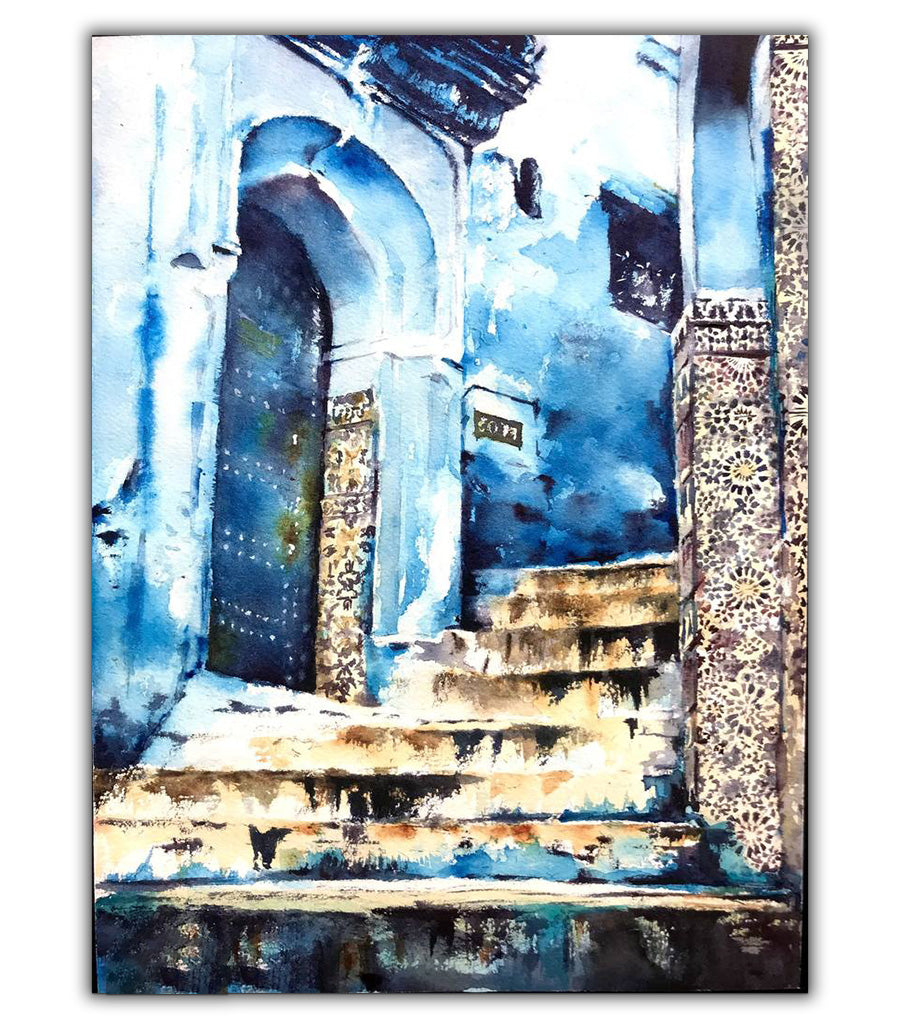 Tableau D'art Marocaine : Souffle de Meknès