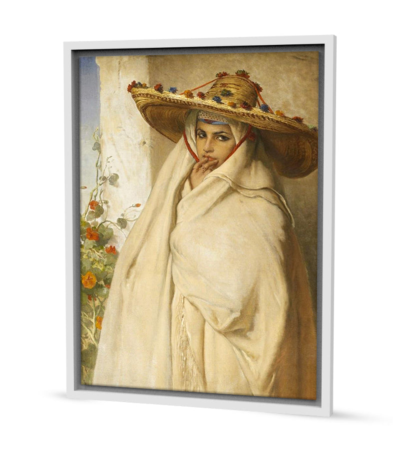TABLEAU Décoratif de Femme Marocaine D'ÉLÉGANCE ET DE TRADITION