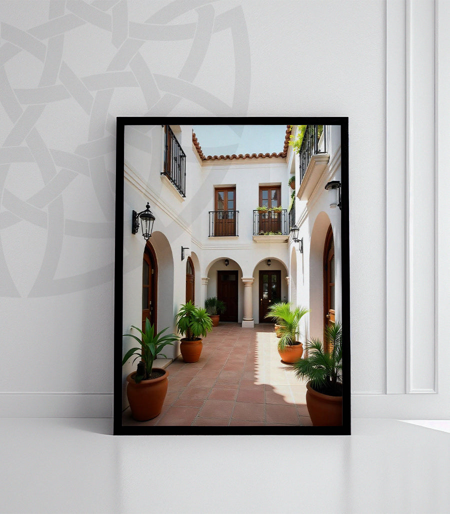 Tableau Décoratif : Reflets d’Élégance à Marrakech