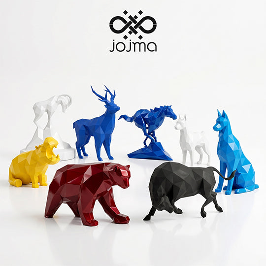 Sculptées Animaux en Résine