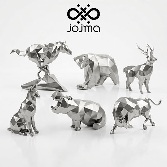 Sculptées Animaux en Inox
