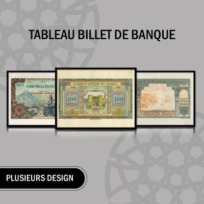 tableaux billets  de banque