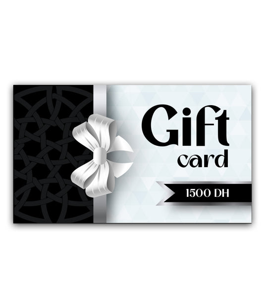 Carte Cadeau Flexibilité - 1500 DH