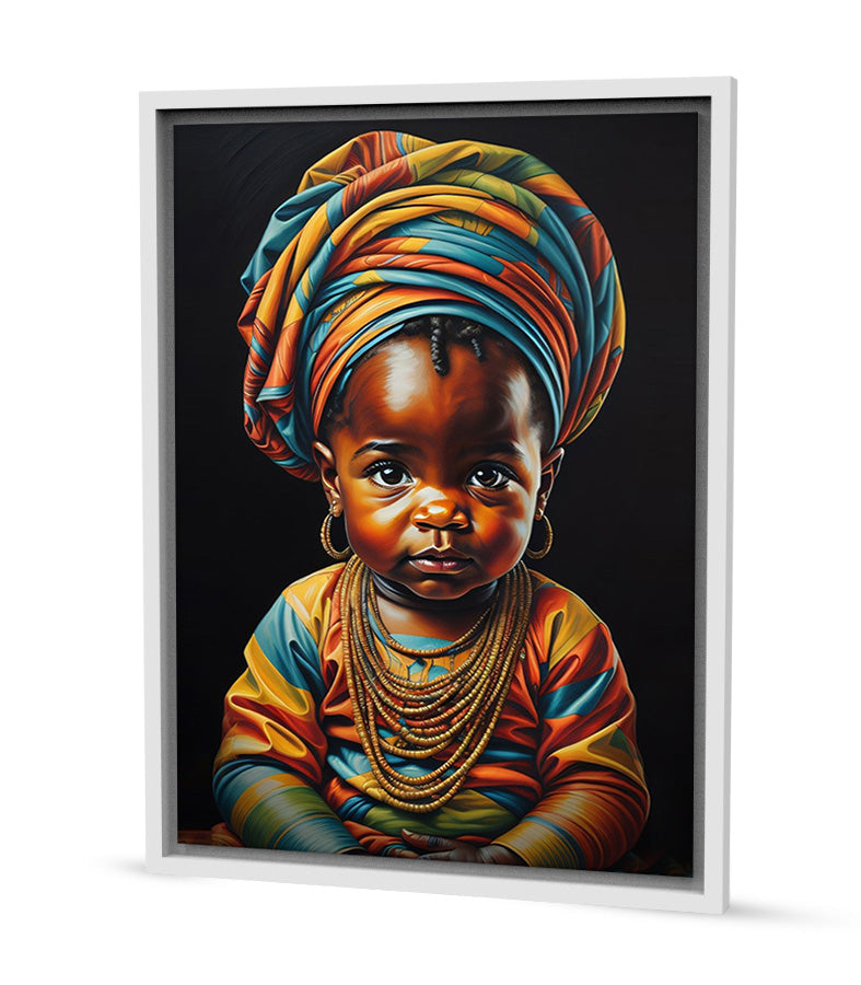 Tableau Décoratif Jeune Espoir Africain