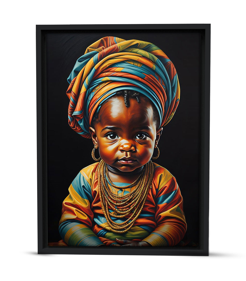 Tableau Décoratif Jeune Espoir Africain