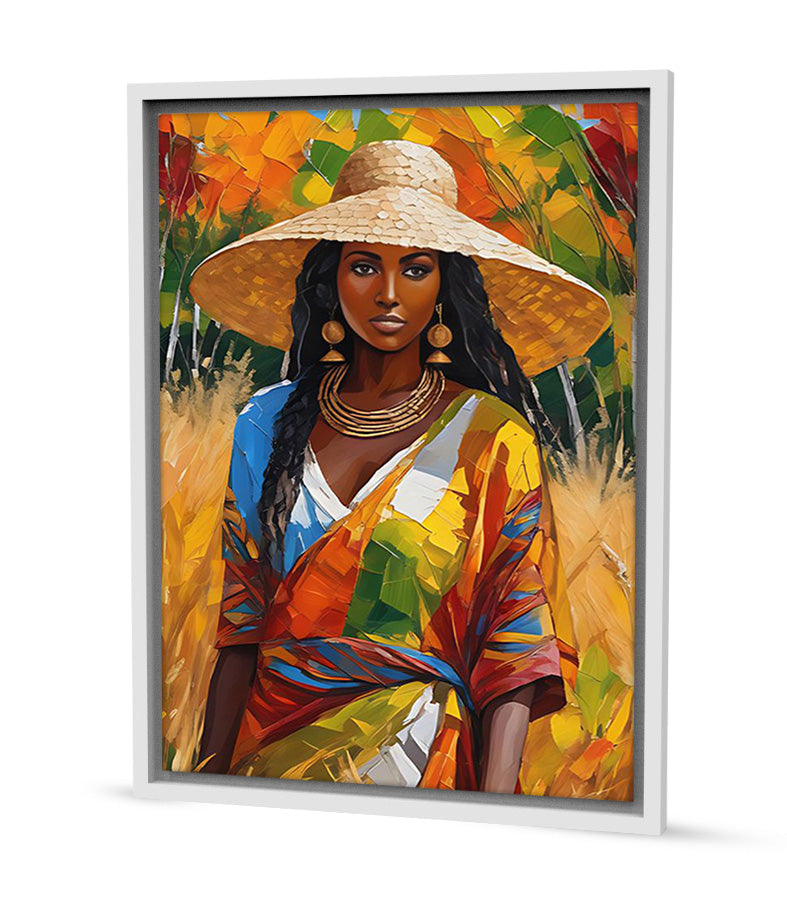 Tableau Décoratif Symphonie de Couleurs Africaines