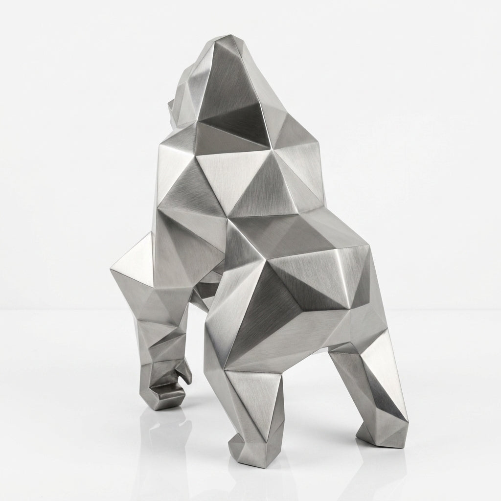 Petite Sculpture gorille Facette
