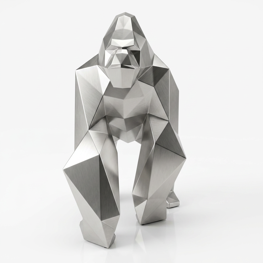 Petite Sculpture gorille Facette