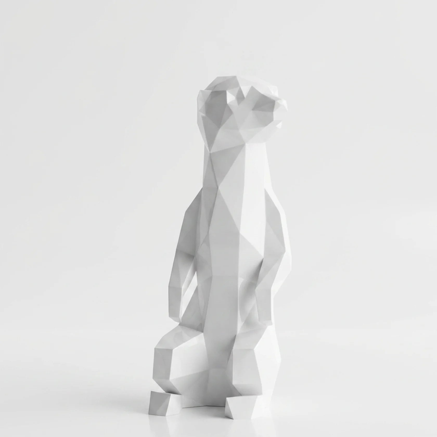 Grande Meerkat Origami Sculpture