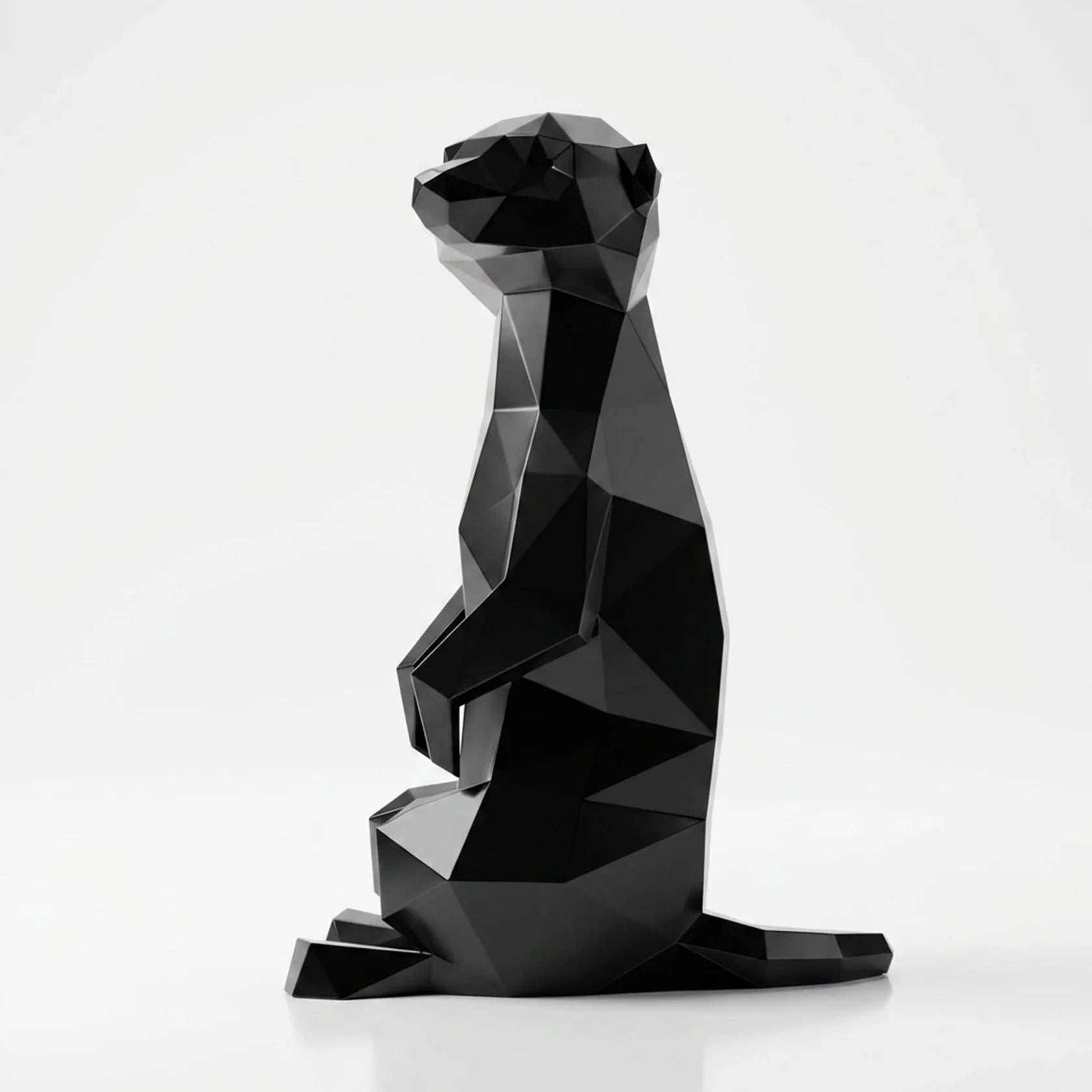 Grande Meerkat Origami Sculpture