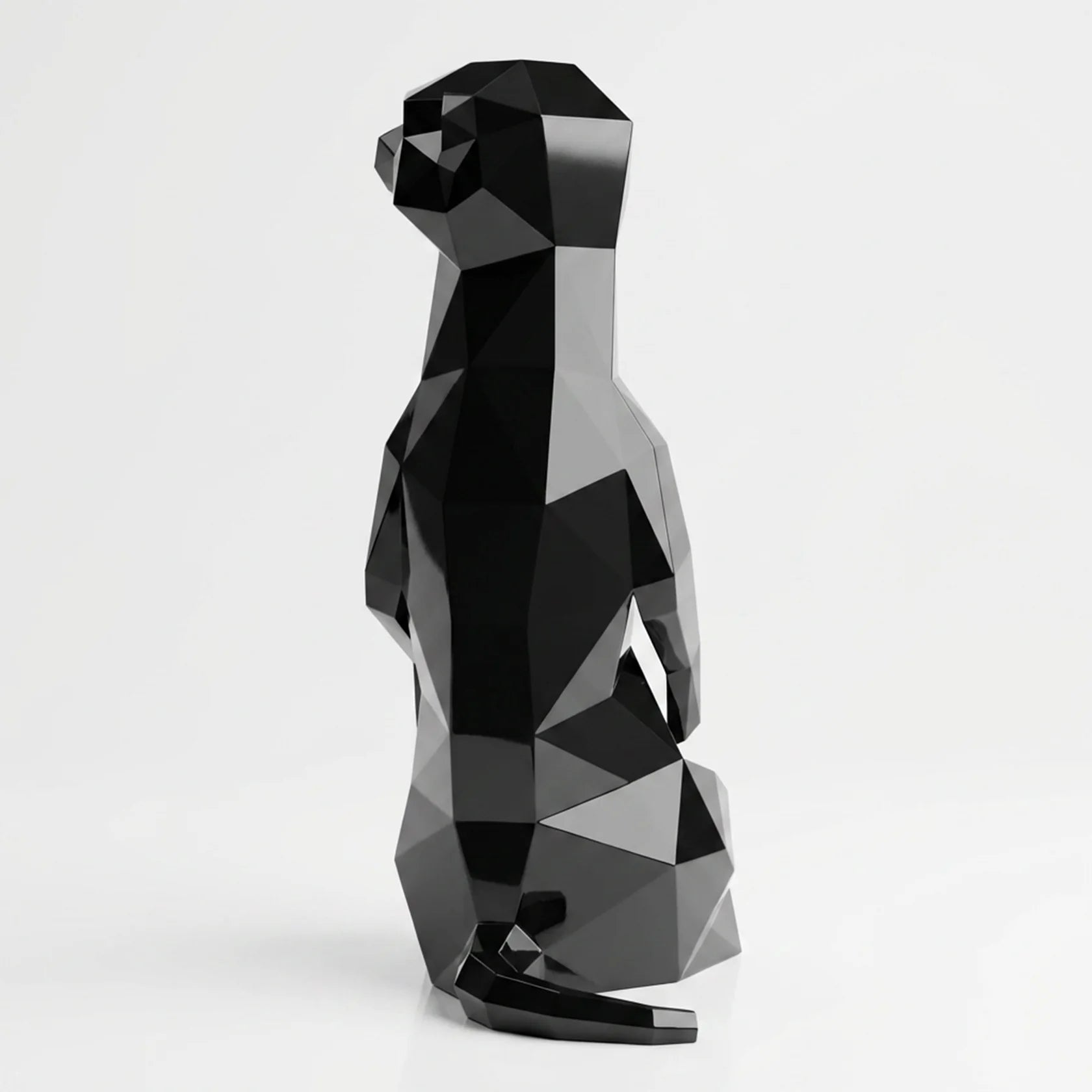 Grande Meerkat Origami Sculpture