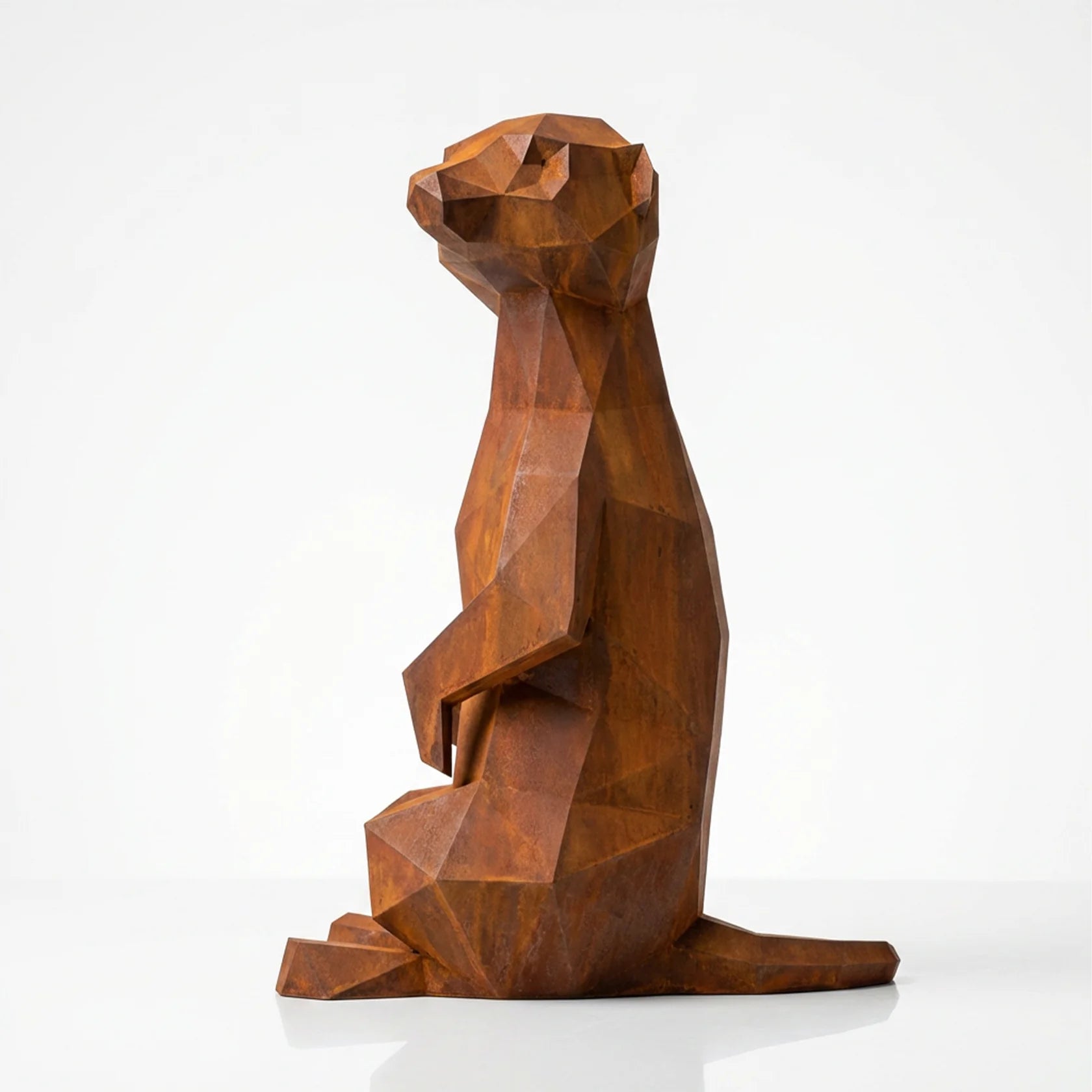 Grande Meerkat Origami Sculpture