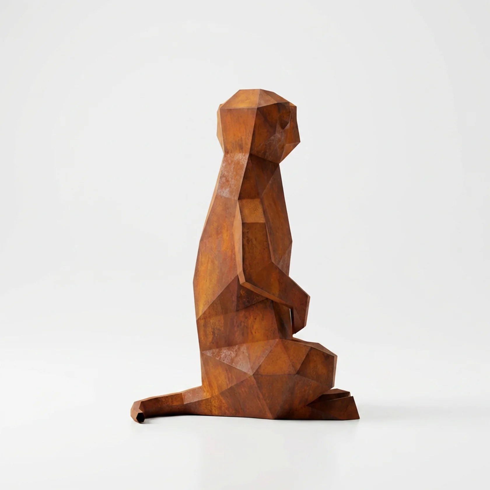 Grande Meerkat Origami Sculpture