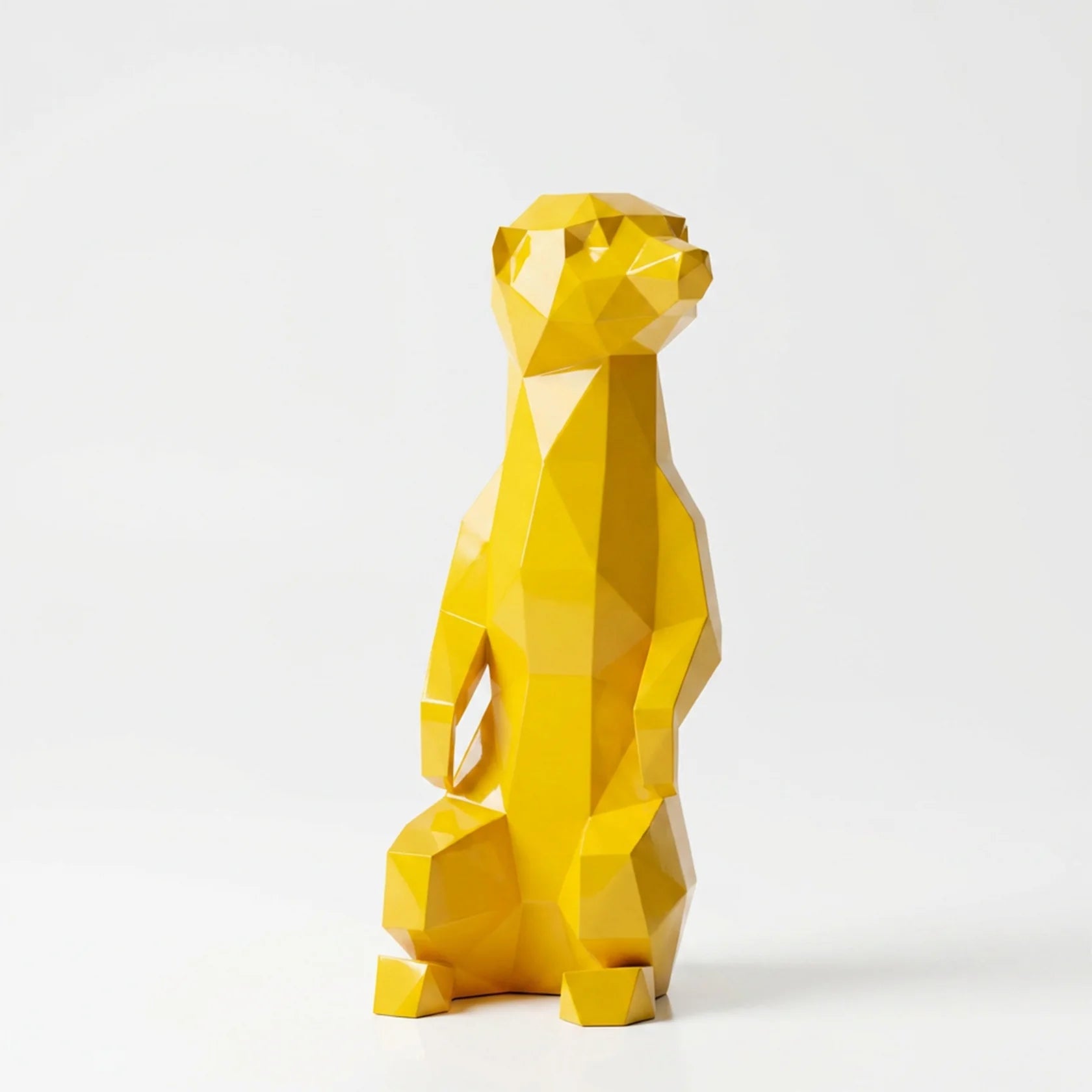 Grande Meerkat Origami Sculpture