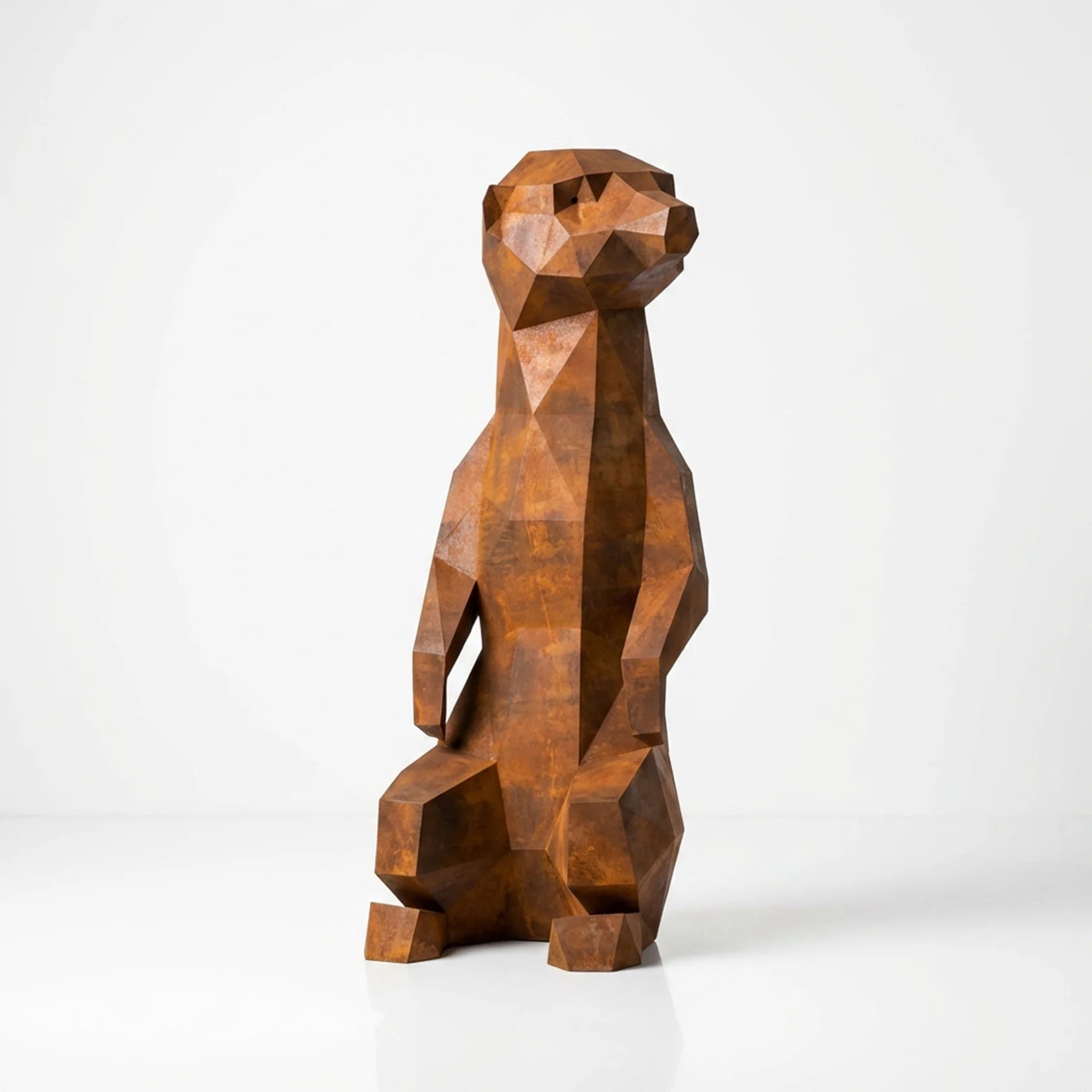 Grande Meerkat Origami Sculpture