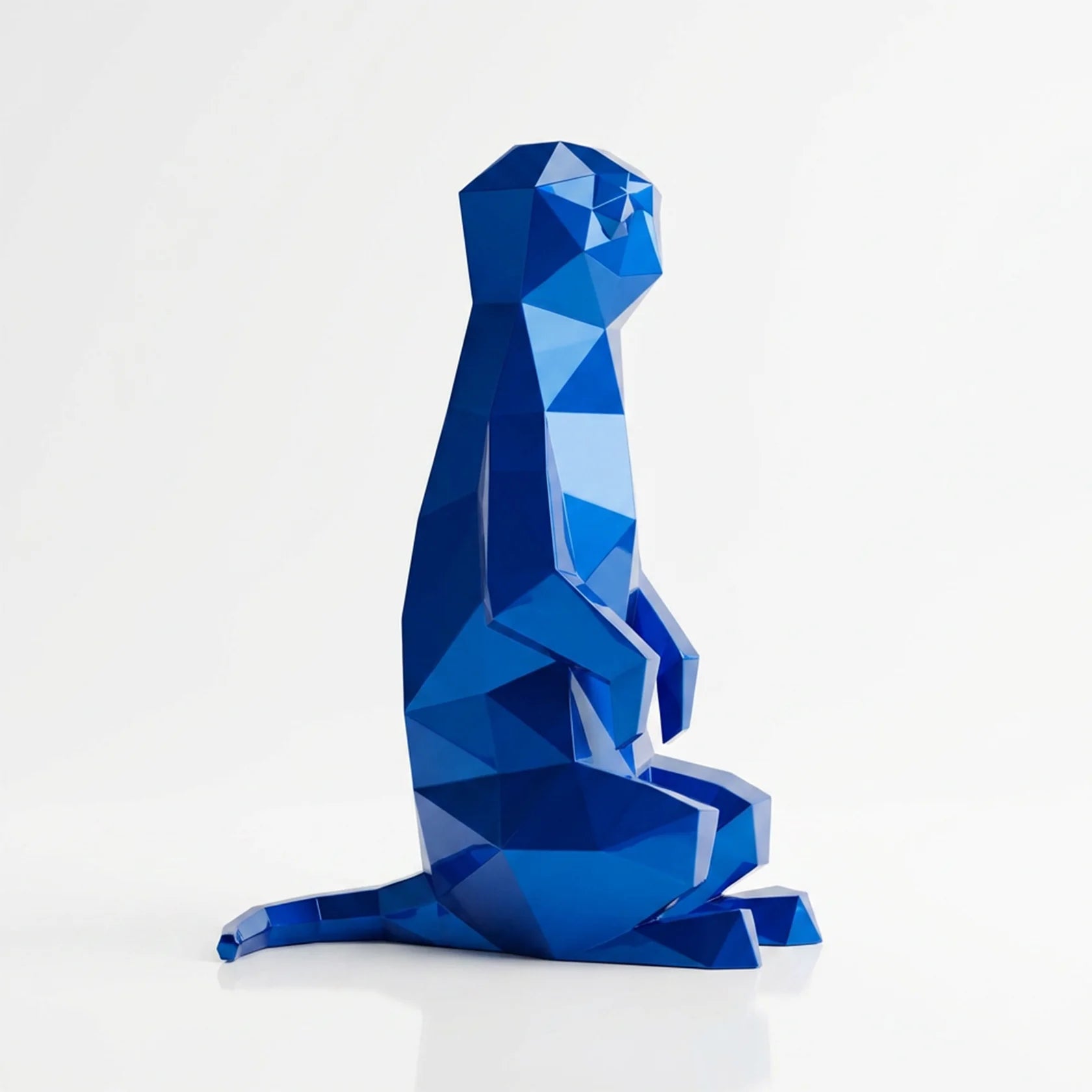 Grande Meerkat Origami Sculpture