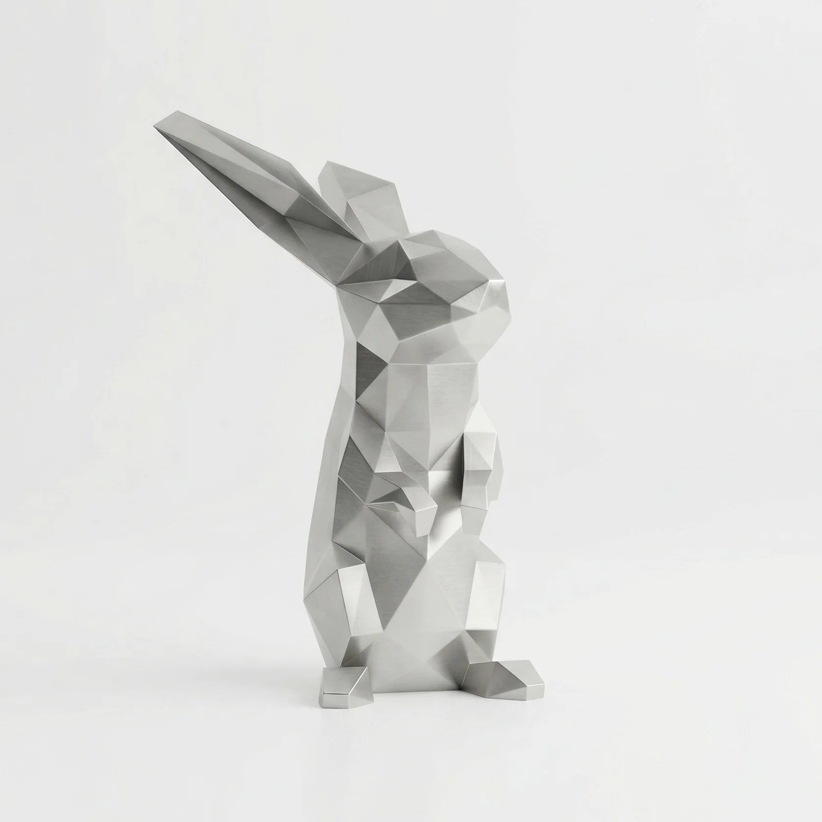 Grande Sculpture Polygone Lapin