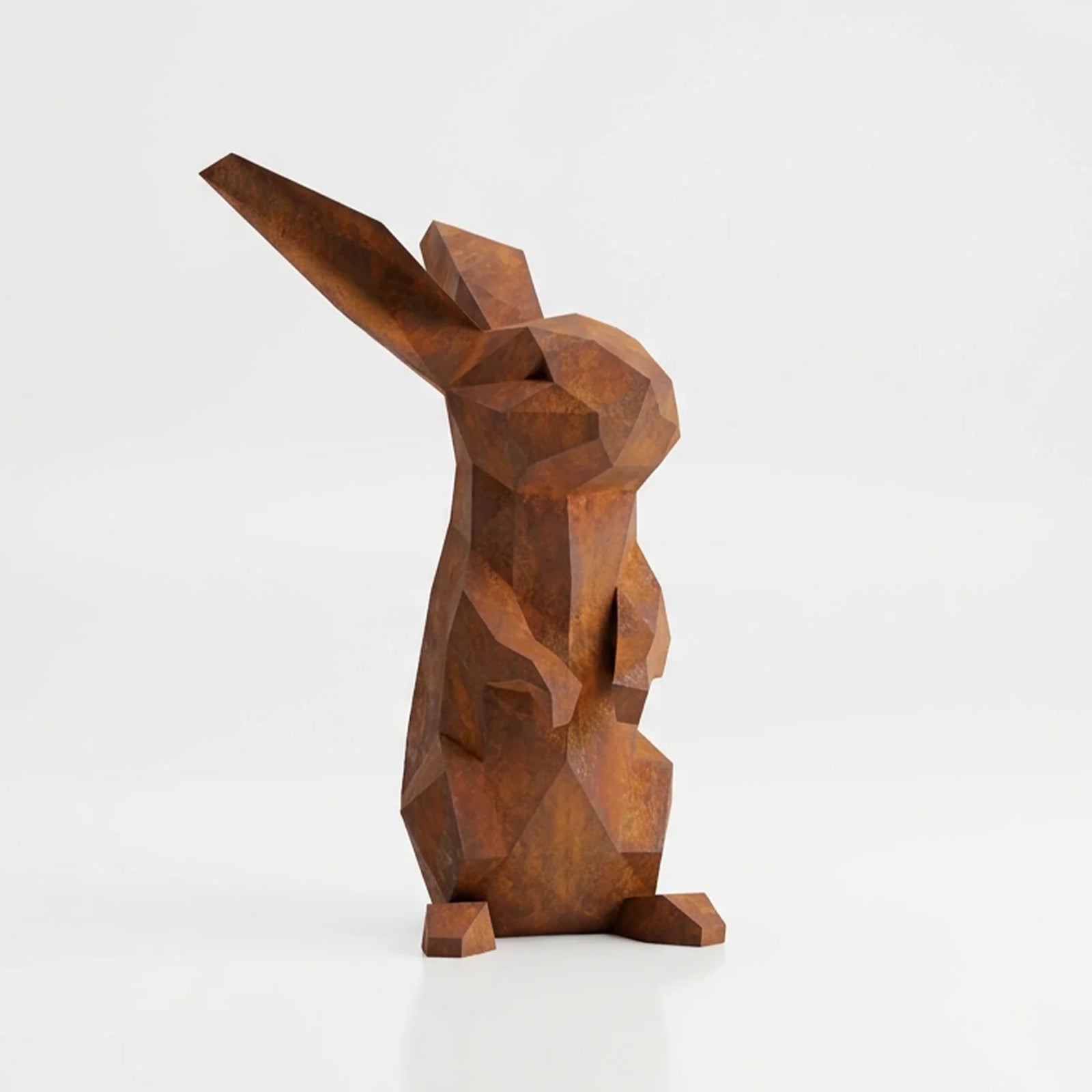 Grande Sculpture Polygone Lapin