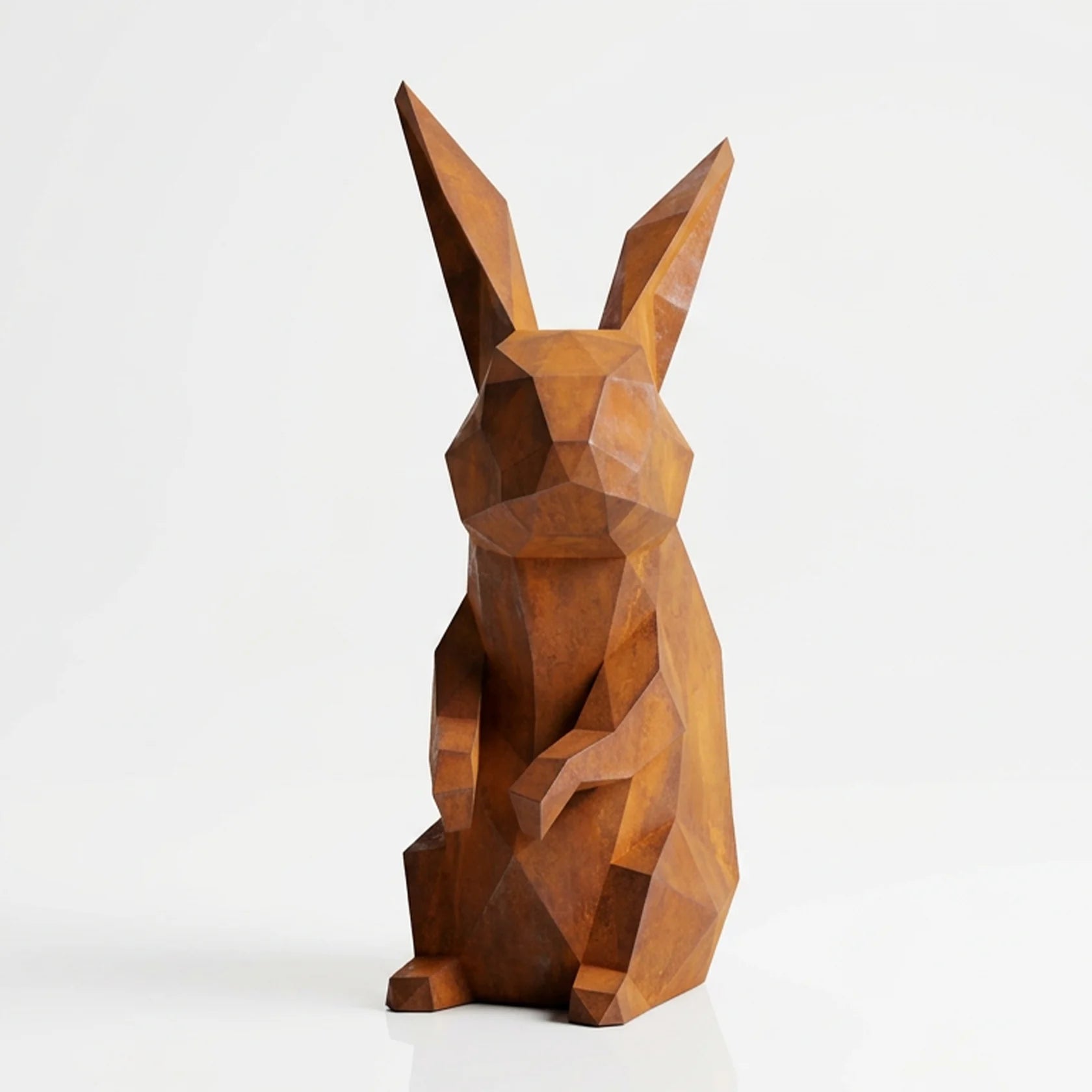 Grande Sculpture Polygone Lapin