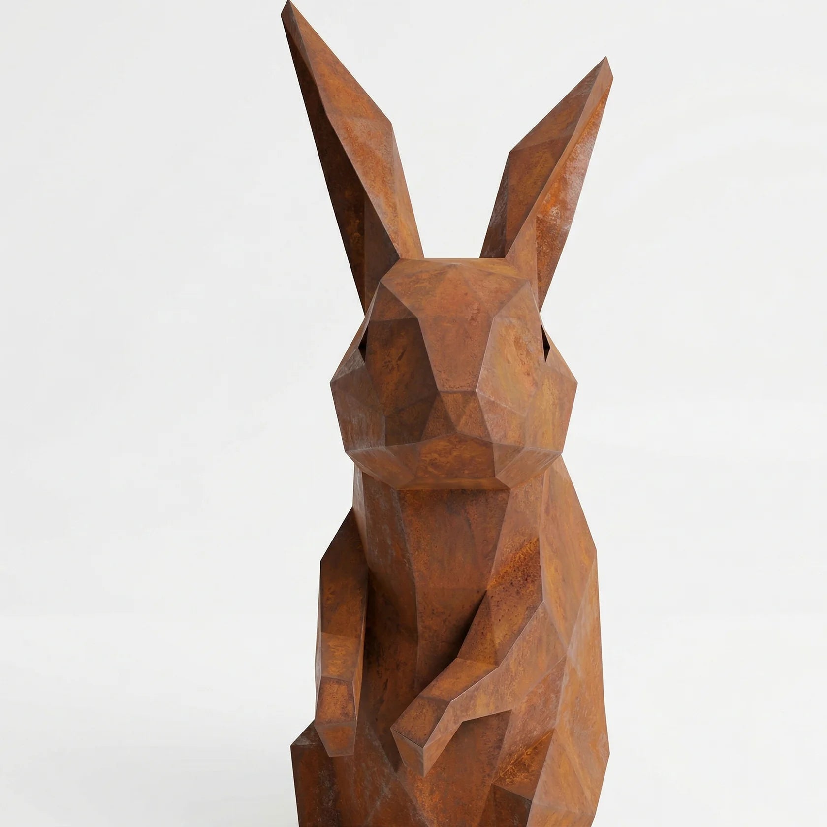 Grande Sculpture Polygone Lapin