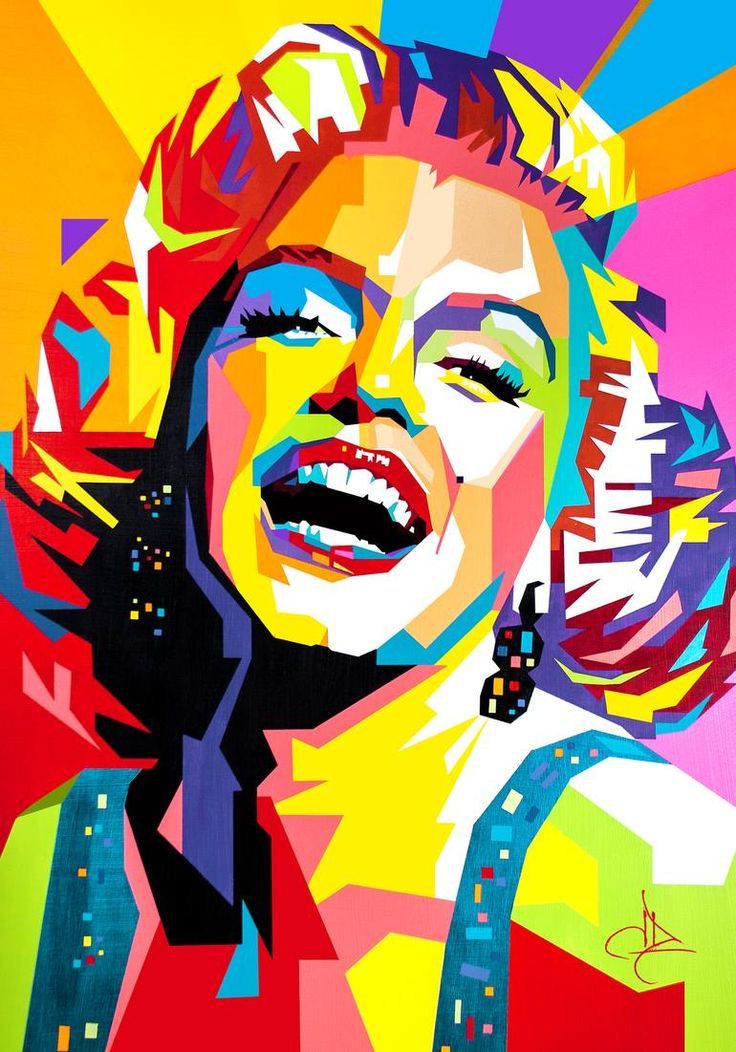 Tableau Décoratif Pop Art  de Marilyn Monroe