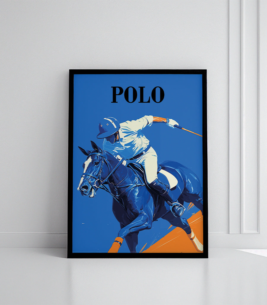 Tableau Décoratif Élan du Polo