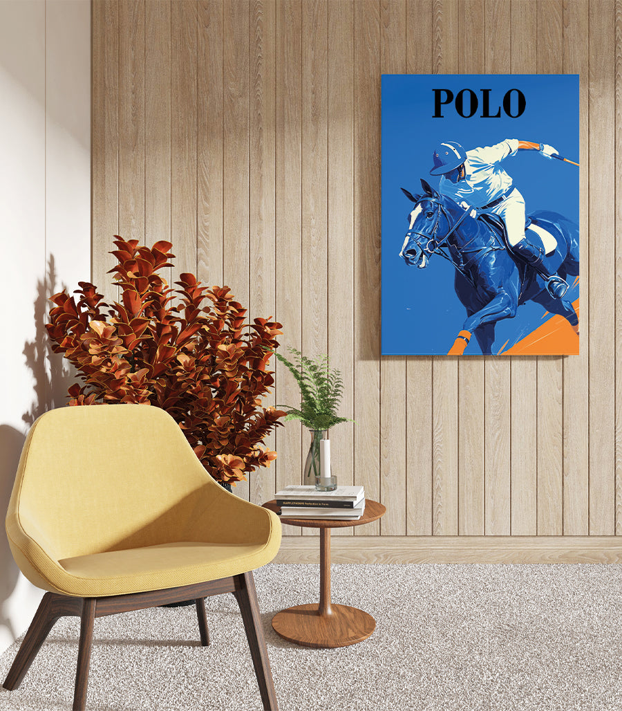 Tableau Décoratif Élan du Polo