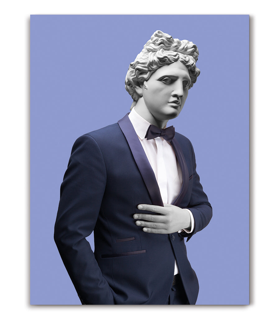 Tableau Élégance Classique en Smoking