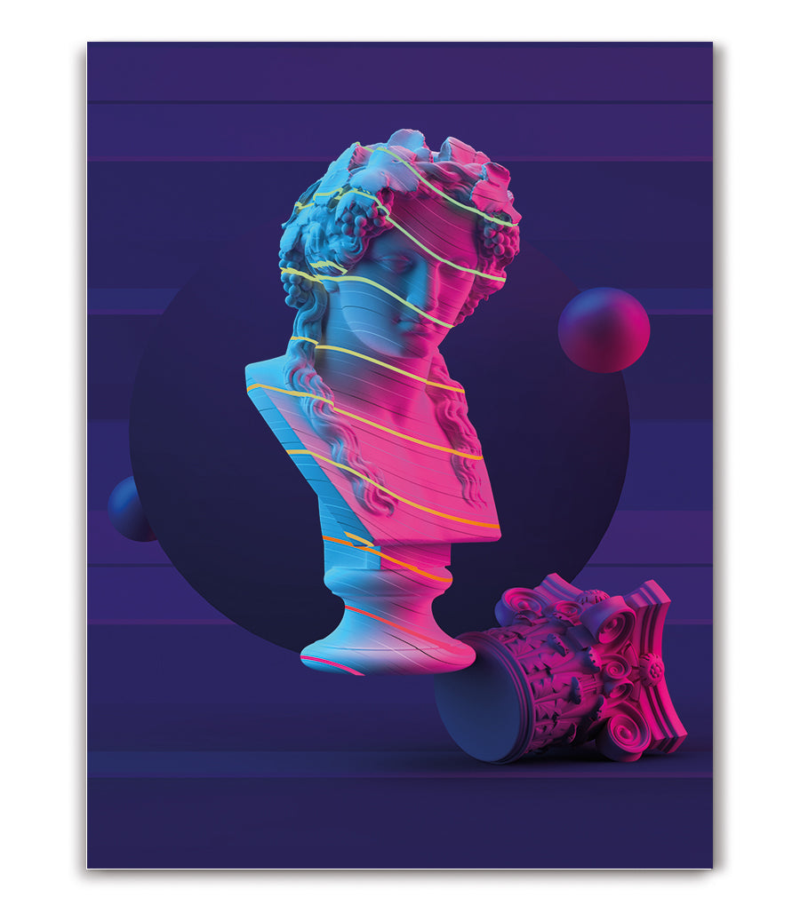 Tableau Éclats de Néon Classique