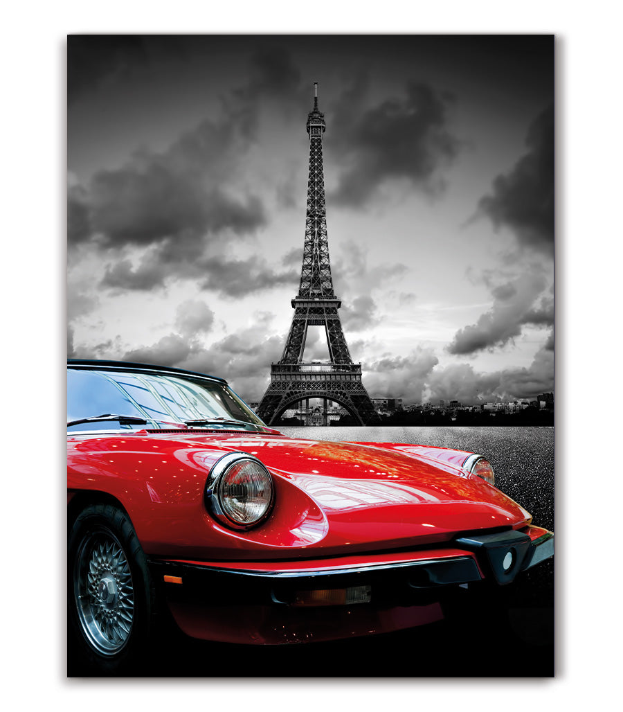 Tableau Voiture Vintage à Paris