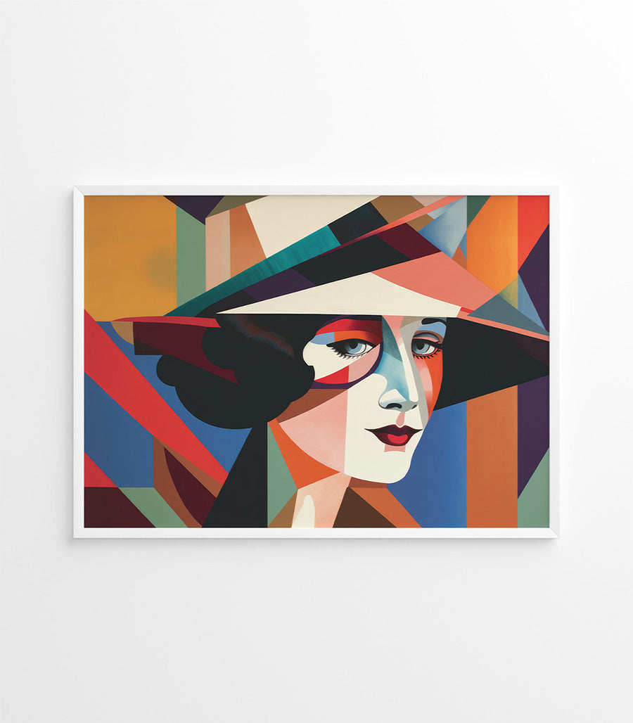 Tableau décoratif cubisme contemporain