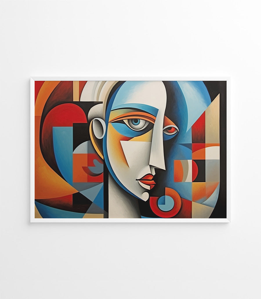 Tableau décoratif cubisme chic moderne