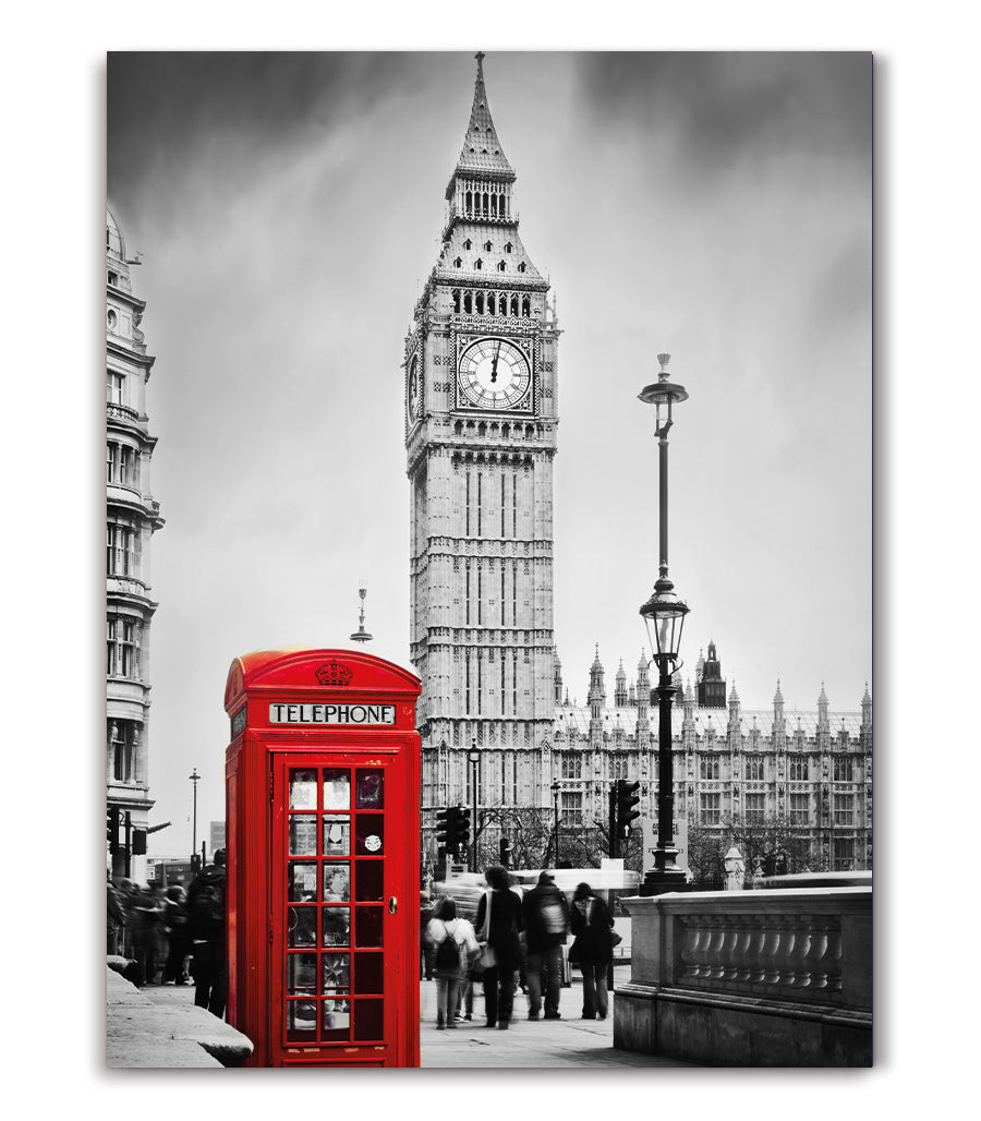 Tableau Cabine Téléphonique à Londres