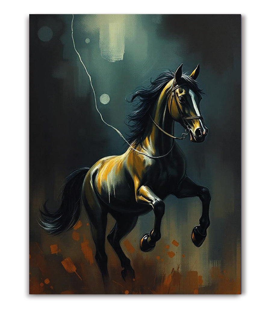 Tableau Décoratif  Course à travers l'Orage