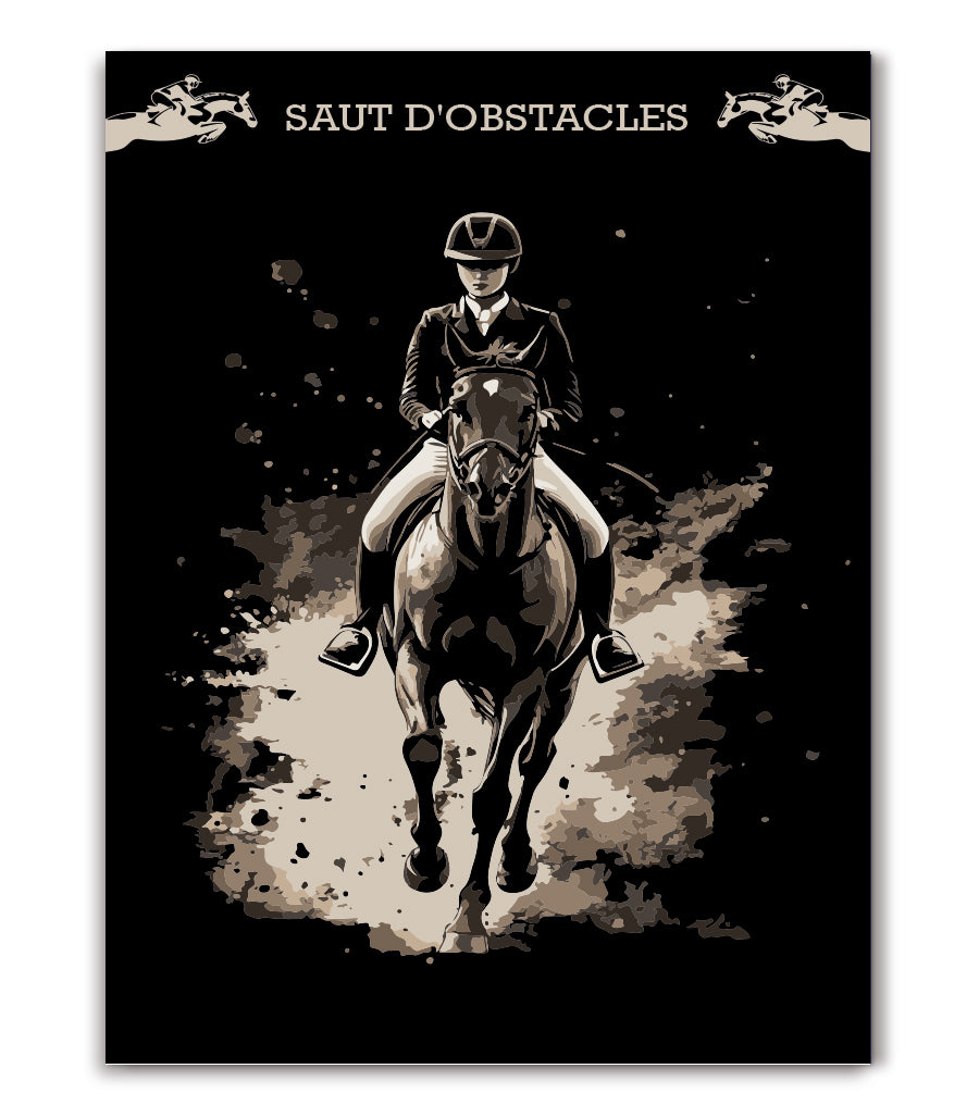 Tableau Décoratif - Élan Équestre