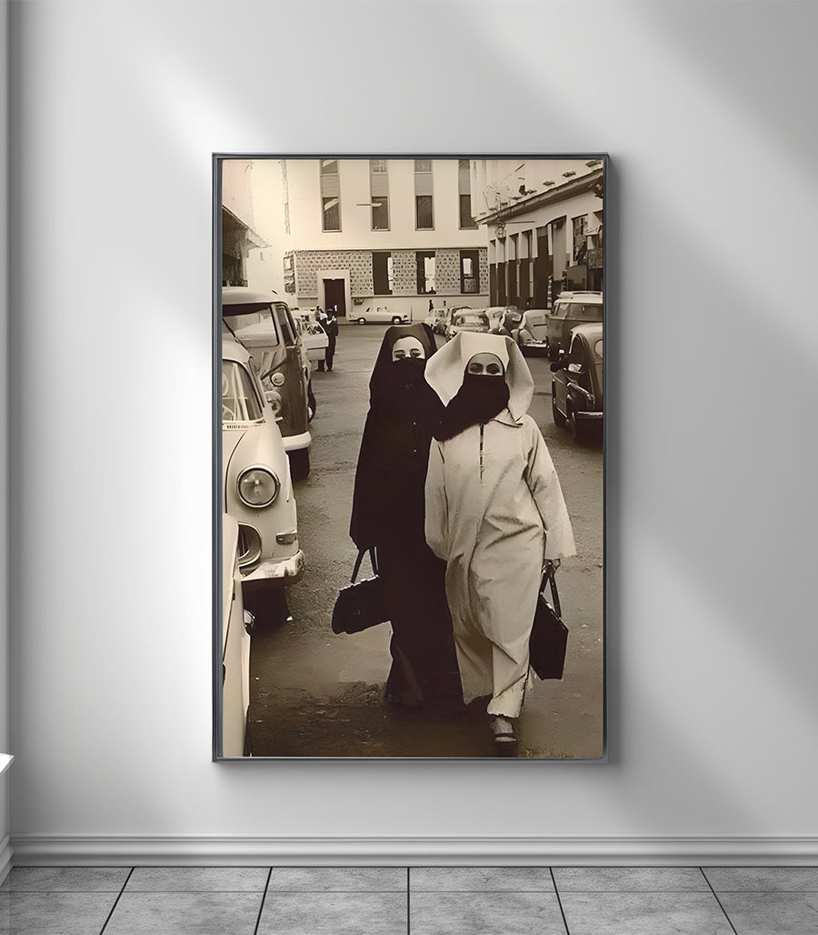 Tableau décoratif 'Échos de la Médina'