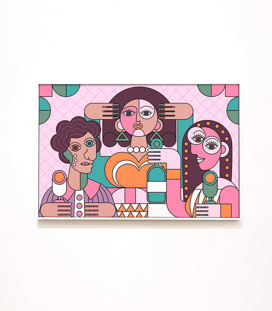 Tableau Artistique Moderne pour Intérieur Design