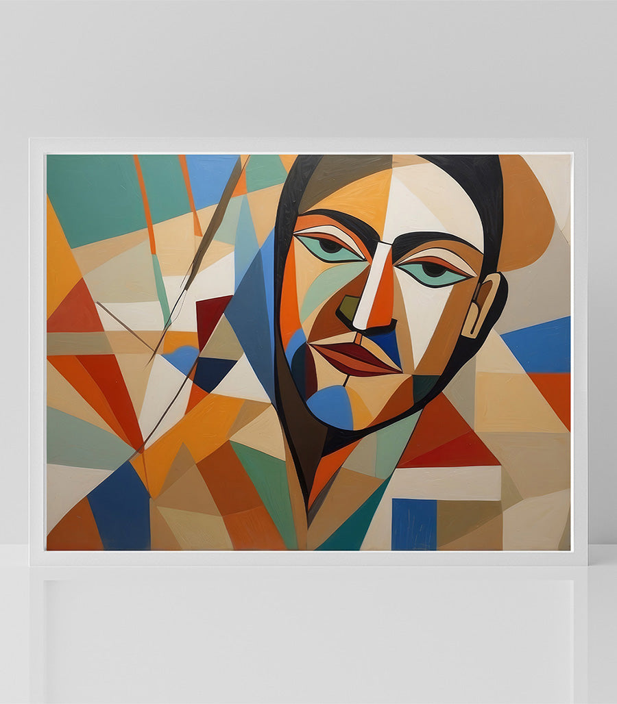 Tableau décoratif moderne cubiste