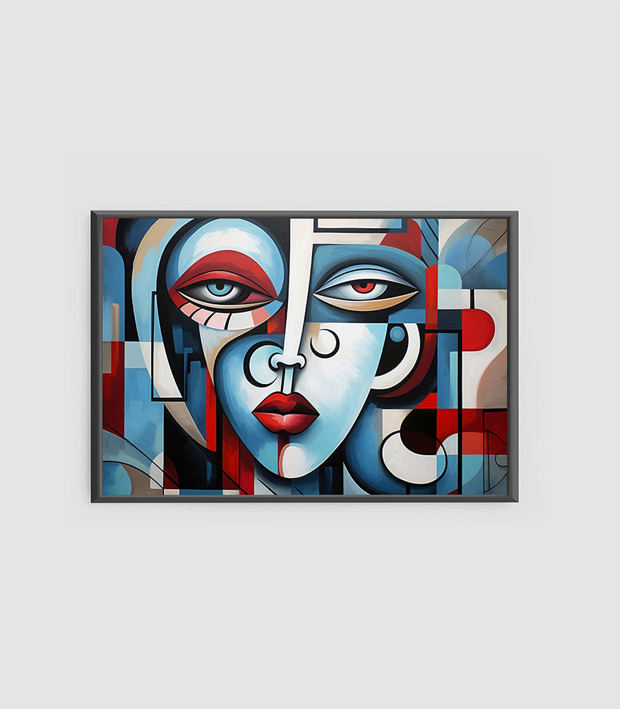 Tableau décoratif cubisme en modernité