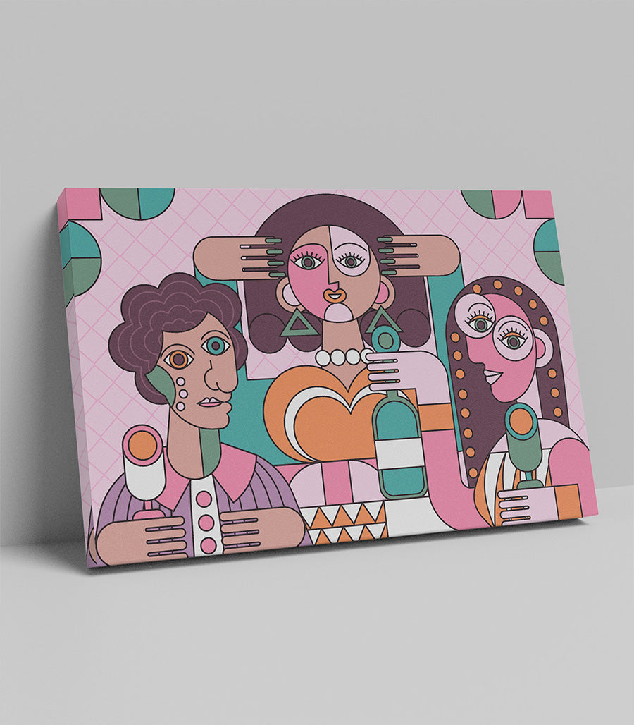 Tableau Artistique Moderne pour Intérieur Design