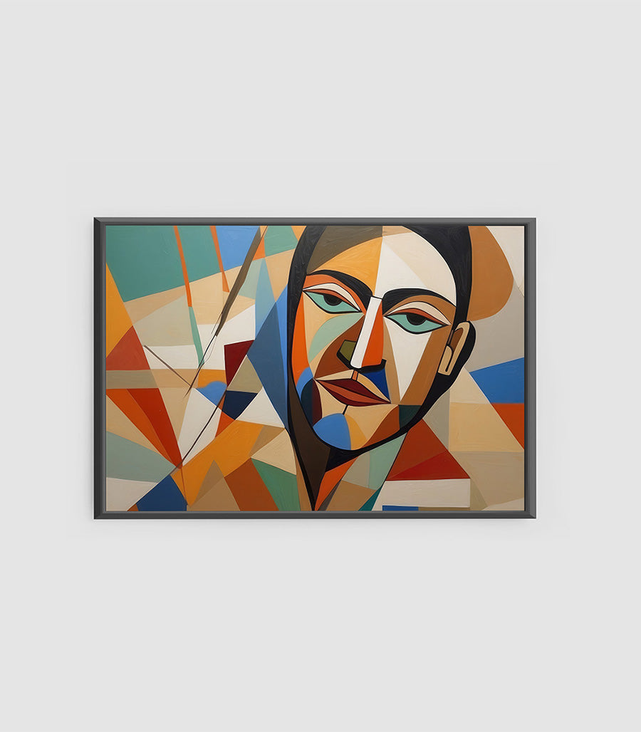 Tableau décoratif moderne cubiste