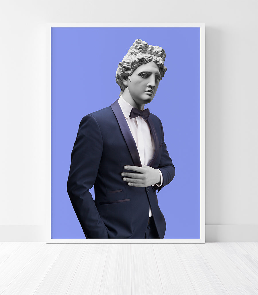 Tableau Élégance Classique en Smoking