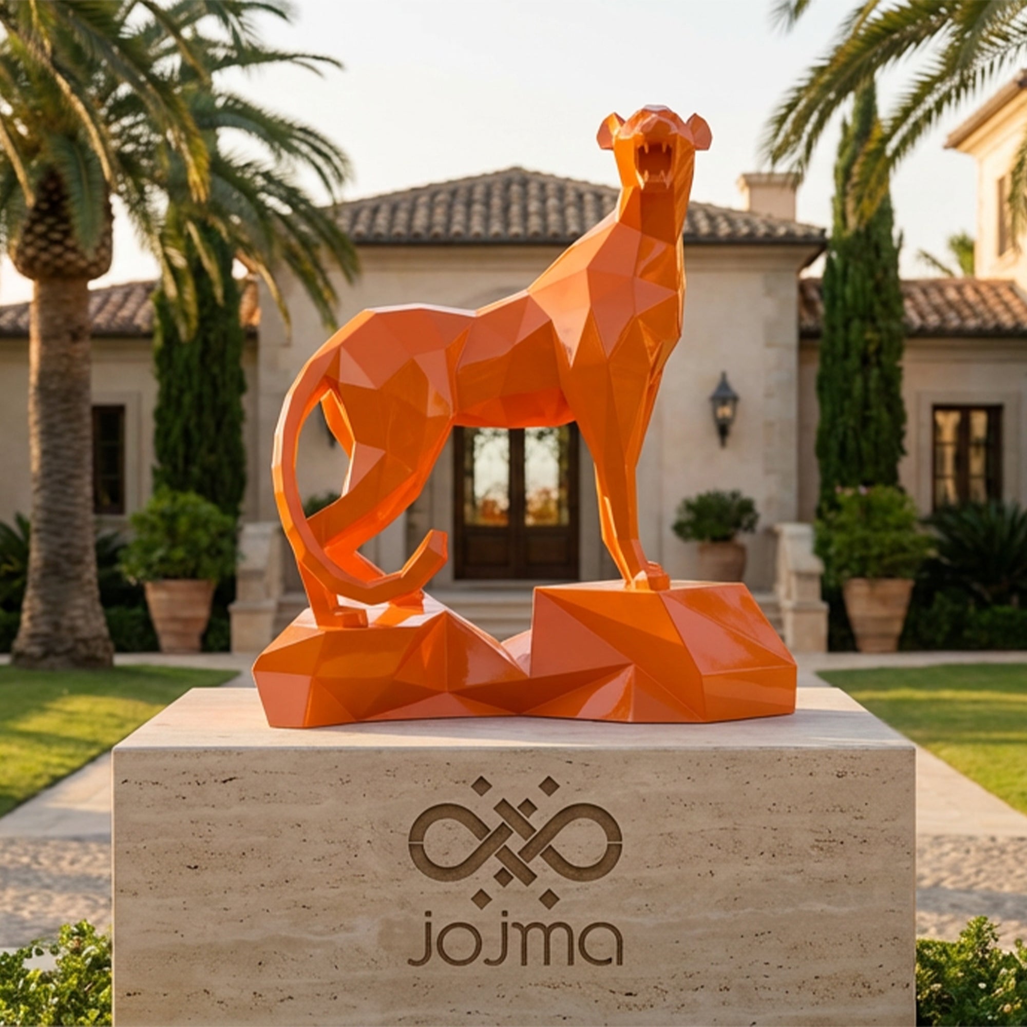 Grande Sculpture guépard