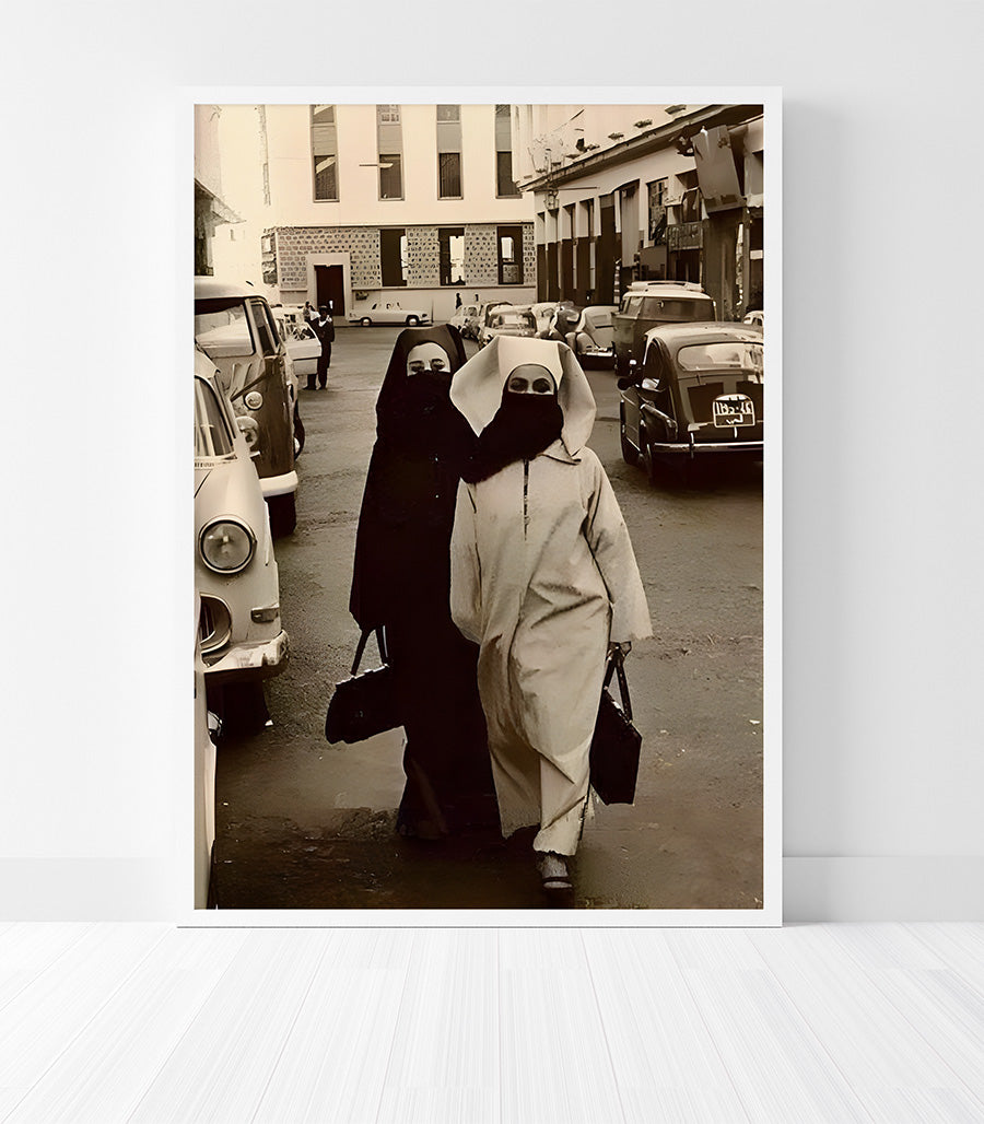 Tableau décoratif 'Échos de la Médina'