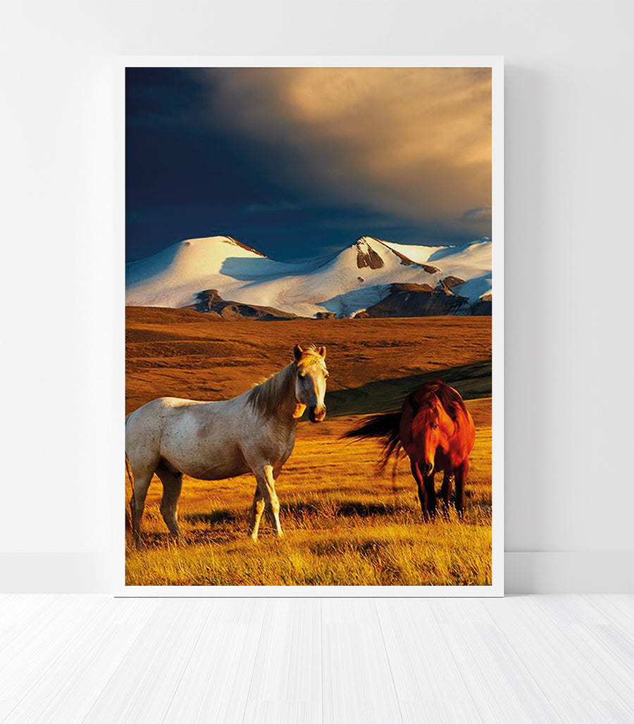 Titre : Tableau Décoratif - Horizon Sauvage